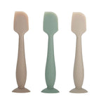 Baby Diaper Cream Spatula, 3 pack Baby Butt Paste Spatula, Diaper Cream Applicator for Newborn Babies, Diaper Cream Brush Suitable for Aquaphor Desitin