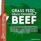 Mission Meats Beef Sticks – 100% Grass Fed & Pasture Raised, Sugar Free, Individually Wrapped Healthy Snacks, Whole 30 & Paleo Friendly, Jalapeno 1oz (Pack of 24)