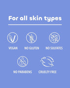 Seaweed Bath Co. Calm Body Wash - Vetiver Geranium - Hydrating Foaming Cleanser with Soothing Oat Milk & Chamomile - Vegan, Paraben and Sulfate Free Shower Gel - 12 oz