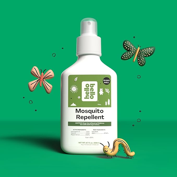Hello Bello Mosquito Repellent Spritz, 6.7oz Bottle