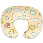 Nursing Pillow Cover, Soft Breathable Cotton, Fits Standard Breastfeeding Pillows, Nursing Pillowcase Removable Washable & Hypoallergenic for Newborn Baby Girls & Boys,Cover Only (1 Pcs, Love)