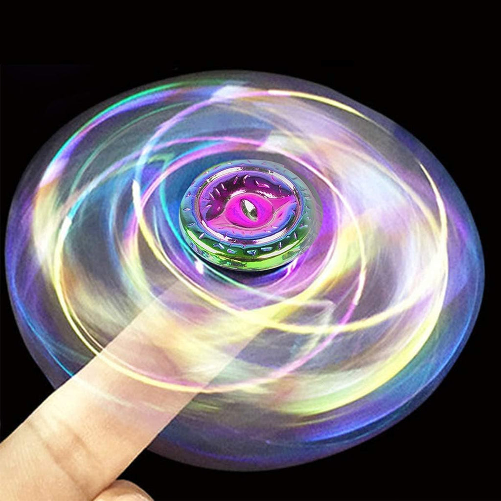 Dragon Fidget Spinner Anti Anxiety Toys Stress Relief Reducer Spin Fidgets Hand Bearing Metal Finger Spinners Toy Focus Fidgeting Restless Tri Spinner Best Novelty Gift for Adults Kids Umnodobn