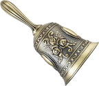 1 Pack Hand Held Bell, Metail Dinner Bell Wedding Bells, Service Bell Call, Vintage Bell