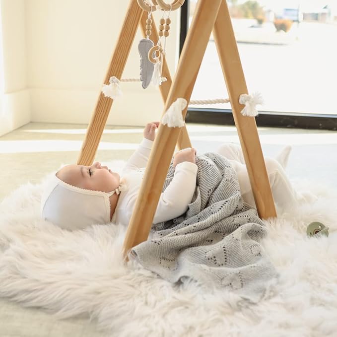 Heirloom Knit Heart Receiving Unisex Blanket for Boys - 100% Luxury Cotton Baby Blanket - Soft Warm Swaddle Crib Receiving Blanket for Newborns Infants & Toddlers (Denim Blue)