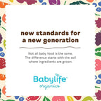 Babylife Organics Stage 2 - Carrot, Pear, Beet & Blackberry, 3.5 Ounce Pouch (6 Pack) - Heavy Metal Safe, Organic Baby Food