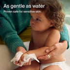 Coterie Baby Wipes for Sensitive Skin, Plant-Based & Plastic-Free Fibers, 99% Water, Hypoallergenic, pH Balanced, Unscented, Clean and Gentle Baby Essentials, 4 Standard Packs and 8 Travel Size Packs