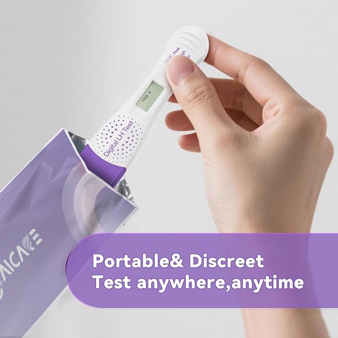 Over 99% Accurate Digital LH Test, Easy at Home Ovulation Test, Premium Ovulation Test Kit – Digital Results, Disposable Digital Ovulation Tests, 3-Pack