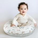 GRSSDER Nursing Pillow Cover Stretchy Minky Removable Nursing Covers for Breastfeeding Pillows, Ultra Soft Comfortable Slipcover for Boy and Girls, Stylish Pretty Animals