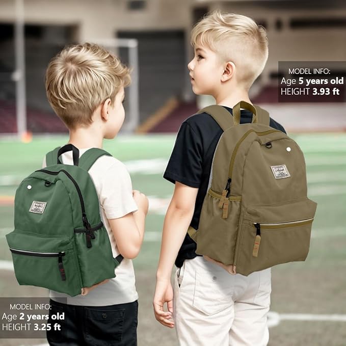Toddler Backpack for Boys 2-5: Preschool Kindergarten Backpack - 13" Daycare Backpack Fit A4 Folder
