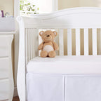 UOMNY Crib Sheet White Fitted Crib Sheets Baby Sheet for Standard Crib and Toddler Mattresses Nursery Bedding Sheet Crib Mattress Sheets for Boys and Girls 1 Pack Space Toddler Sheet