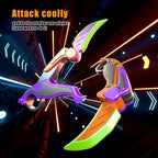 2pcs Fidget Claw Knife, 3D Gravity Knife Toy, 3D Gravity Plastic, Toy Switchblade, Printed, Printing Knife, Carrot Knife,Sensory Knife Fidget Toys for Kids & Adults, Anxiety Stress Relief Toy