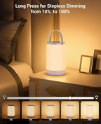 Night Light for Kids, Portable USB Night Lamp with 2200 mAh Battery, Bright Color Changing Light for Nightstand, Small Touch Bedroom Table Lamp for Girls, Boys, Toddler