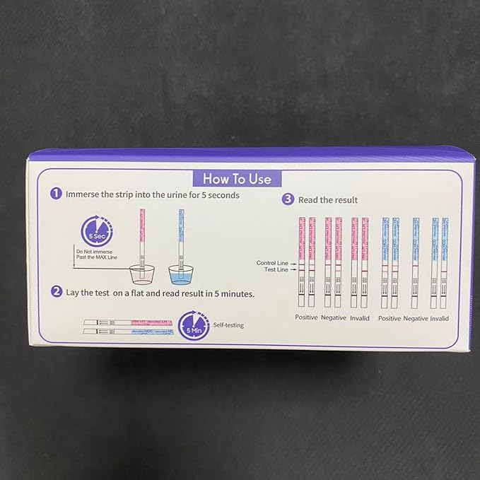 MomMed Ovulation Test Kit (HCG15-LH40), 15 Pregnancy & 40 Ovulation Test Strips with 55 Urine Cups Reliable & Quick Early Pregnancy Test
