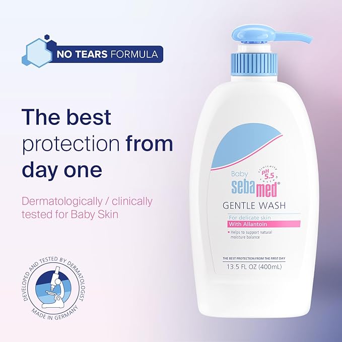 Sebamed Baby Wash, Extra Soft, 13.5 Fluid Ounce