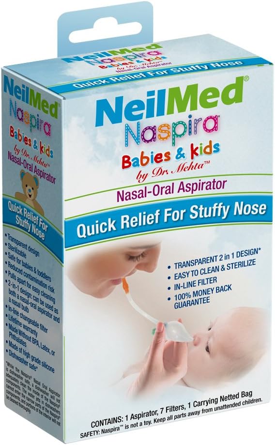 NeilMed Naspira Nasal-Oral Aspirator