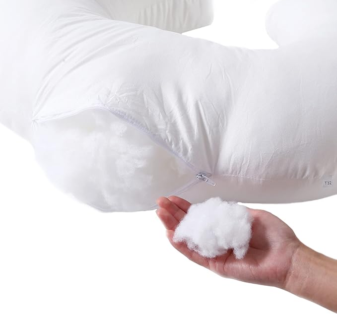 Nursing Pillow and Positioner, U Shape Nursing and Infant Support Pillow Head Positioner, Breastfeeding, Bottle Feeding, Baby Awake-Time Support（Pillow Only）