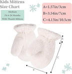 Zsedrut Baby Boys Winter Glove Warm Toddler Infant Girls Mittens Fleece Lined Gloves 1-7 Years