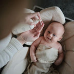 mushie Baby Shampoo & Body Wash | Gentle Formula for Delicate Skin | Certified Organic | Made in Denmark, 13.53 fl oz (Green Lemon)