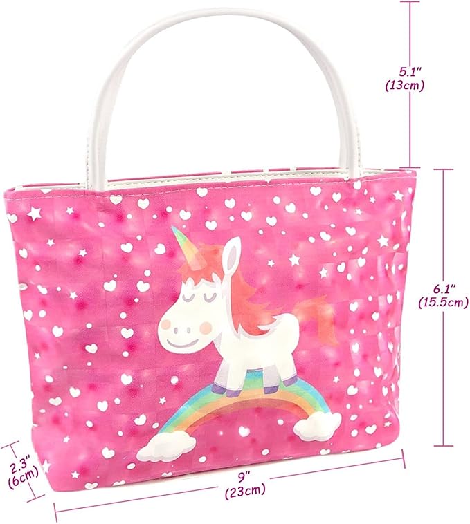 BNUZEIYI Baby Doll Accessories - Feeding and Caring Set With Diaper Bag, Bottles for Girls Toys Gift, Stuff Clothes Fit 14-16 Inch and 18 Inch Dolls