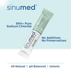 Sinus Rinse, 30PK Nasal Rinse Packets with Saline, Gravity Bottle, Alternative to Neti Pot, Helps with Allergy, Congestion, Cold Symptoms