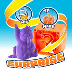 Elmer's Squishies Kids’ DIY Activity Kit, Creates 4 Mystery Characters, 24 Piece Kit, for Ages 6 and Up, Perfect for Stress Relief and Sensory Play