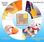 Montessori Toys for Babies 0-6 Months,7 in 1 Newborn Toys Baby Gifts Set Early Learning Toys with Black & White Baby Flashcards,Tummy Time Mirror,Baby Rattle,Sensory Balls,Tissue Box Toys,Rain Stick