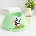 Baby Shower Cap Shield - Adjustable Waterproof Shower Visor for Kids, Soft Baby Hair Washing Shield with Ear Protection, Perfect for Toddlers & Children (giant panda)