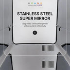 Signature UV LED Waterless Baby Bottle Sanitizer Large Capacity UV All-in-One Household Cleaning Sanitizing (Bianca White)