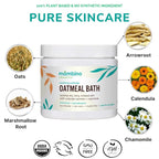 Mambino Organics Soothing Bath Set, Organic Oatmeal Bath Soak, Soothe Me Shampoo & Body Wash, and Calming Oil, Gentle for Sensitive Skin, Vegan, Baby Bath Essentials, 3-Pack, 5.5 oz Each