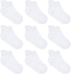 Zaples Baby Non Slip Grip Ankle Socks with Non Skid Soles for Infants Toddlers Kids Boys Girls