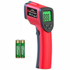 Digital Infrared Thermometer, Laser Temperature Gun -58℉～1022℉(-50℃～550℃) IR Thermometer Gun with Adjustable Emissivity, Temp Gun Thermometer for Cooking, BBQ, Oven & Engine (Not for Human Body Temp)