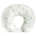 GRSSDER Nursing Pillow Cover Stretchy Minky Removable Nursing Covers for Breastfeeding Pillows, Ultra Soft Comfortable Slipcover for Boy and Girls, Cute Wild Forest Mongooses Pattern