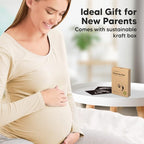 1-Pack Inkless Baby Hand and Footprint Kit - Mess Free Ink Pad for Newborn Keepsake, Dog Nose & Paw Print Kit, Clean Touch Ink Pad for Baby Hand & Footprints, Ideal New Mom Gifts (Jet Black)