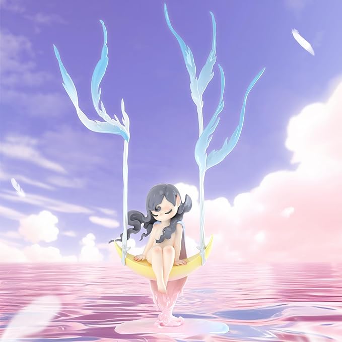 52TOYS Candybox Sleep Dreamland Elves Whole Set (8) Action Figure, Collectible Toy Kawaii Creative Gift Room Decor Desktop Decoration 3.3 Inch, Gift for Birthday Party