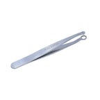 Nose Hair Trimming Cliper, Ear Hair Trimming Tweezers, Eyebrow Grooming Scissors, Stainless Steel, Safe Round-Headed