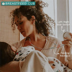 Smart Breastfeed Tracker - The Breastfeed Cub: On-The-Spot One-Press Smart Baby Care Logger, Reminders, Notifications, Routines, Multiple Caregivers, Pediatrician & Expert Support