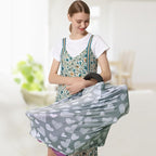 Yoofoss Nursing Cover Breastfeeding Scarf - Baby Car Seat Covers, Infant Stroller Cover, Strechy Carseat Canopy for Boys and Girls