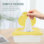 Baby Wipes Dispenser Baby Wips 3pcs Refillable Wipes s Holders s Tissue Cases Travel s(Random Color)