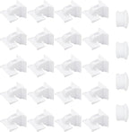 MATANA 20 Pack Magnetic Cabinet Locks Baby Proofing (20 Locks + 4 Keys) Adhesive Easy Installation, No Drilling Child Proof Cabinet Locks Magnetic Drawer Locks