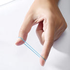 Youxuan Kids Elastics No Damage Colored Hair Bands Fashion Girls Hair Ties 1000 Count Small Size