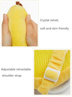 Feidoog Baby Head Protector Cushion Backpack with 3 Knee Pads for Walking & Crawling,Bee