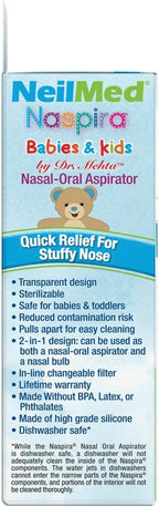 NeilMed Naspira Nasal-Oral Aspirator