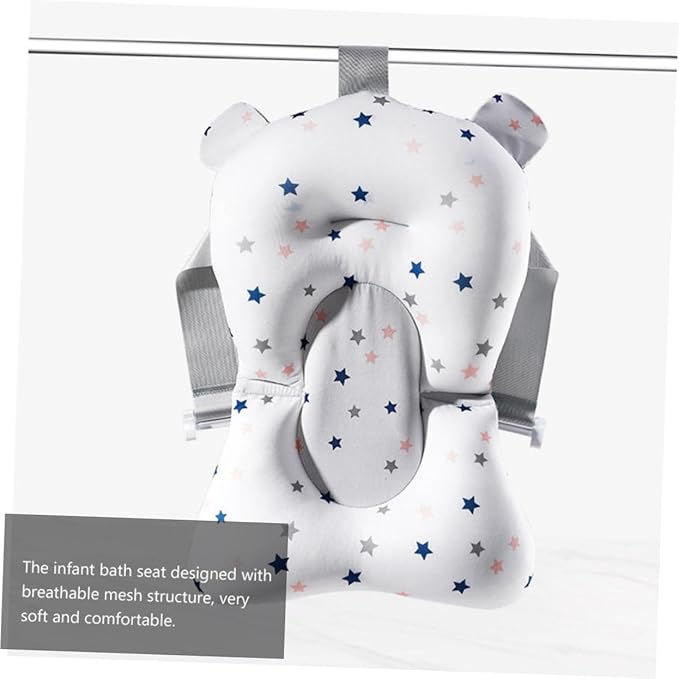 Bath Seat Newborn Bath Tub Seats for Babies Safe Comfortable Floating Pad
