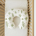 Nursing Pillow Covers 2 Pack, Breastfeeding Pillow Slipcovers Soft and Stretchy, Nursing Covers for Baby Girls Boys Newborn