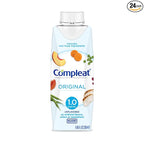Nestle Compleat Original Tube Feeding Formula Unflavored 8.45 oz Carton 24 Ct