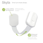Baby Proofing Child Safety Locks (2 Pack) by Skyla Homes - The Safest, Quickest and Easiest 3M Adhesive Cabinet Latches, No Screws & Magnets, Multi-Purpose for Furniture, Kitchen, Ovens, Toilet Seats