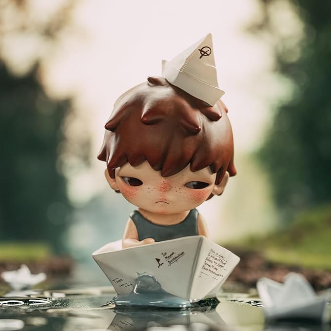 POP MART HIRONO Little Mischief Series, 12PCs Hirono Blind Box Figures, Random Design Action Figures Collectible Toys Home Decorations, Holiday Birthday Gifts for Girls and Boys, Whole Set