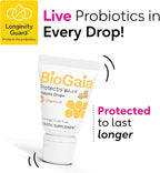 BioGaia Baby Probiotic Drops - Colic & Gas Relief + Vitamin D, 50-Day Supply, Safe for Newborns, Reduces Crying, Fussing, Colic, Gas, Spit-ups & Constipation, No allergens, Dairy or Soy (Pack of 2)