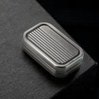 Magnetic Metal Fidget Toys - Metal Push Card Fidget Slider Stress Relief Toy, Men’s EDC Toy Fidget Toy Haptic Coin, Office Desk Toys Gifts for Boyfriend and Father (CP-3)