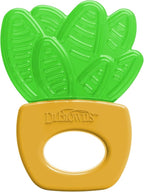 Dr. Brown's AquaCool Water-Filled Teether, Cooling Baby Teether Toy for Sore Gums, Green Cactus, BPA Free, 3m+, 2-Pack